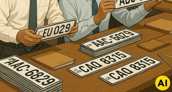 License Plate Backlog Hits 15,000 Since May
